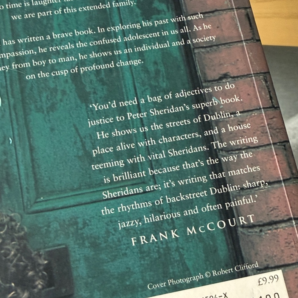 Peter Sheridan — 44 (A Dublin Memoir) — Paperback - Picture 4 of 9